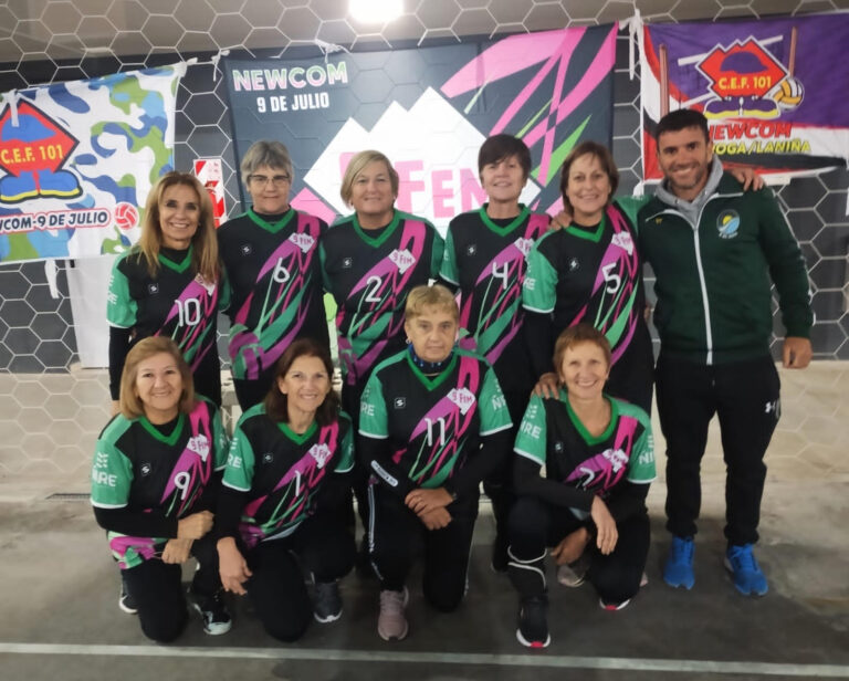 Newcom: el equipo de 9 de Julio Campeón en +60