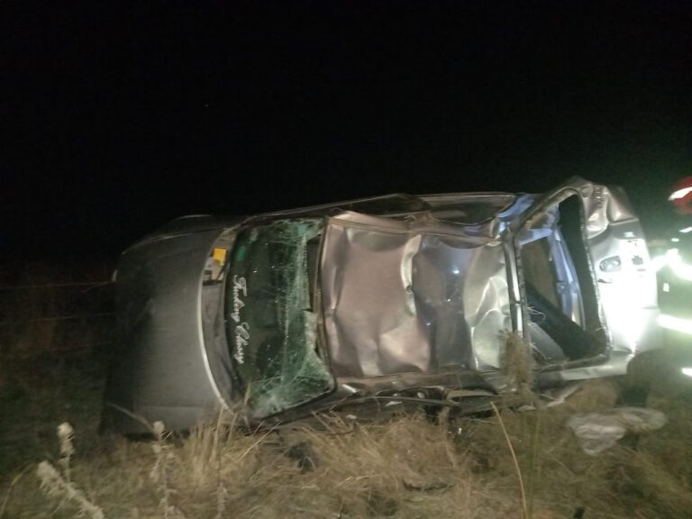Accidente en el acceso de Dudignac