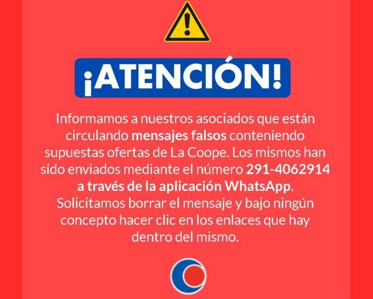 Hackeo: comunicado de la Cooperativa Obrera