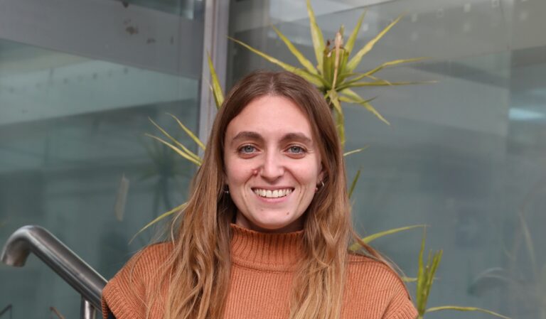 La nuevejuliense Lucía Rodríguez Secretaria Gral del sindicato de AEFIP Junín