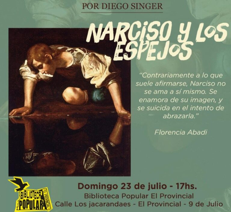 Invitación de la Biblioteca de El Provincial: Narciso y sus Heridas