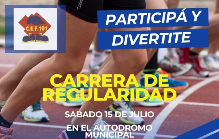 Atletismo: se viene la prueba de regularidad