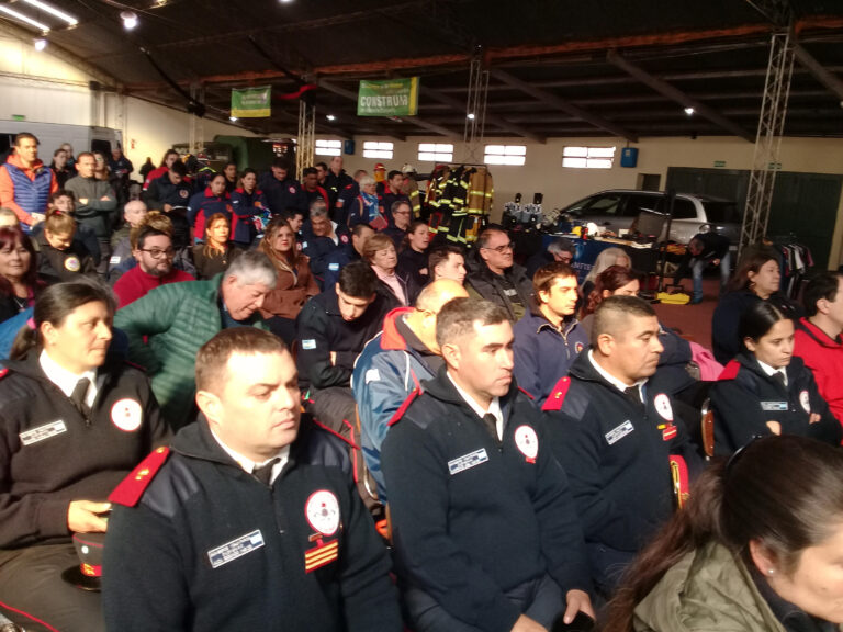 Bomberos de la Provincia se reunieron en 9 de Julio