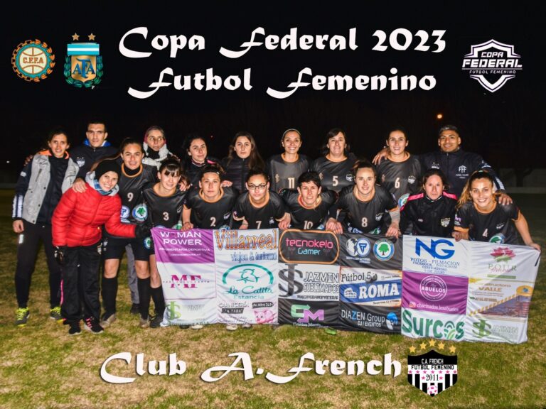 Debut triunfal de French en la Copa Federal de Fútbol Femenino