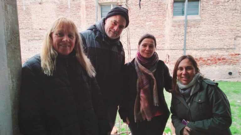 María José Gentile visitó Facundo Quiroga