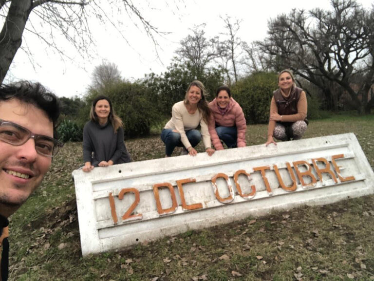 María José Gentile visitó 12 de Octubre