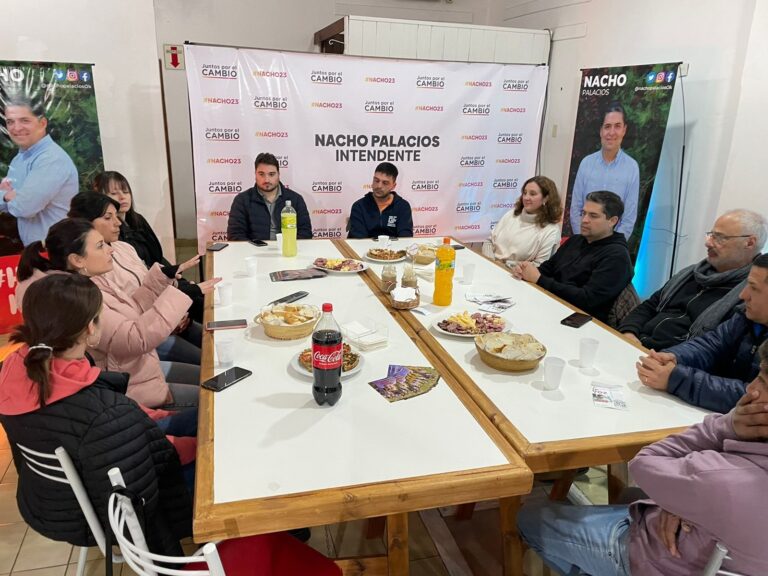 Palacios se reunió con emprendedores locales