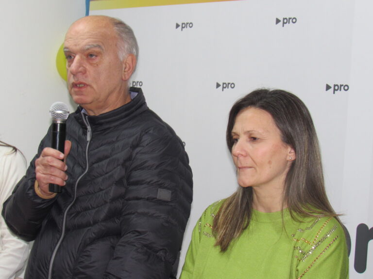 Juntos por el Cambio: Grindetti y Fernández visitaron 9 de Julio