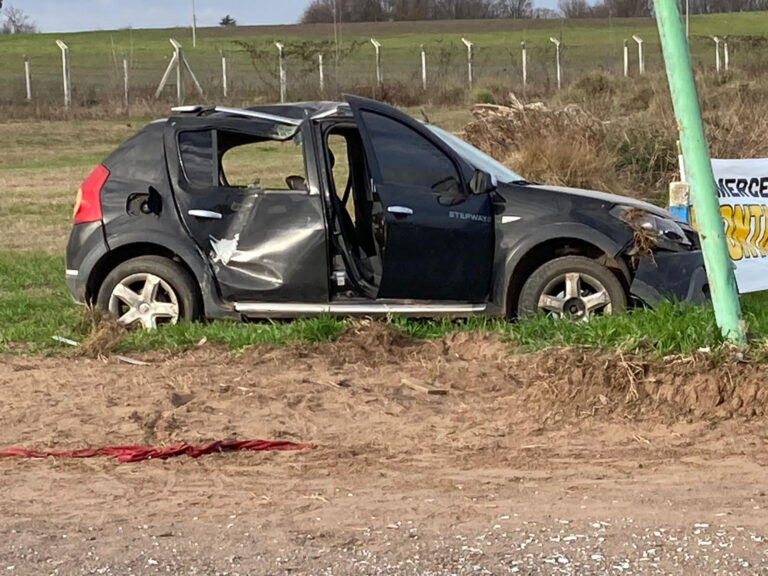 Accidente en Ruta 65: nuevejulienses involucrados