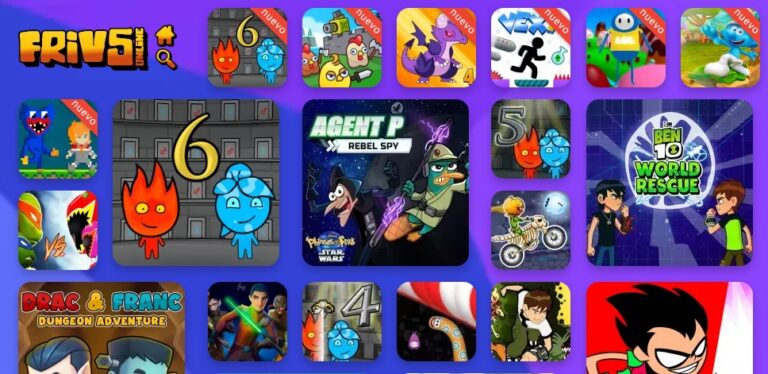 Los Mejores Juegos Gratis en Línea para Niños: ¡Diversión Asegurada con Friv5Online!