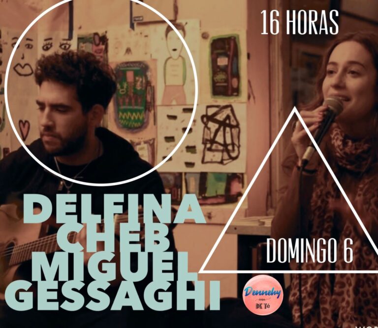 Dennehy Casa de Té recibe a Delfina Cheb y Miguel Gessaghi