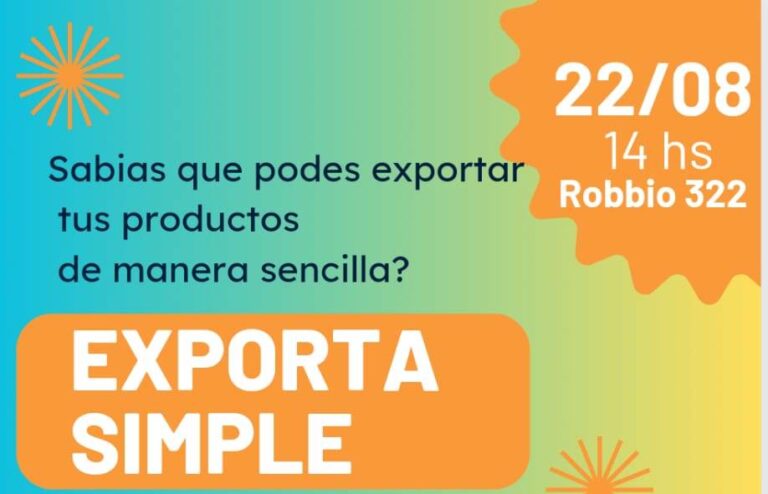 «Exporta Simple», capacitación para emprendedores