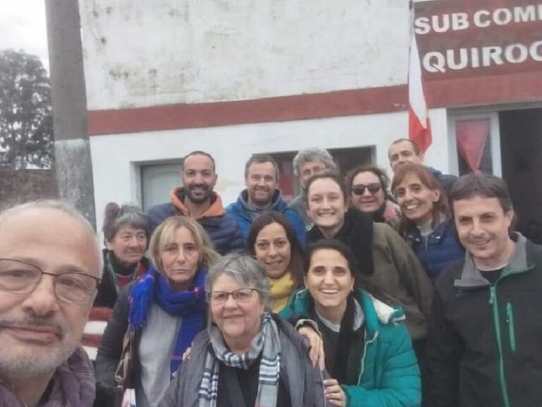 Integrantes de la lista de Nacho Palacios recorrieron Quiroga