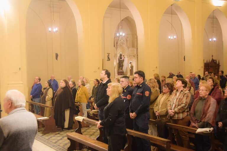 Fiestas Patronales: se realizó la Misa