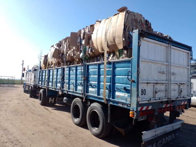 Reciclables: venta de material