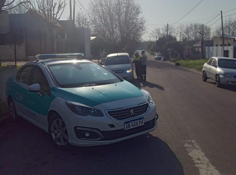 Se realizaron controles de tránsito