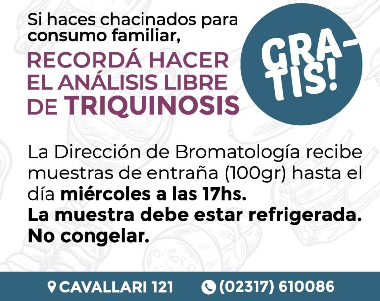 Triquinosis: medidas de prevención