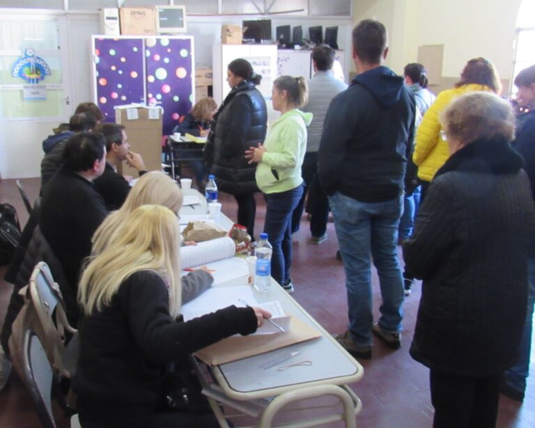 Cómo se votó para gobernador en 9 de Julio