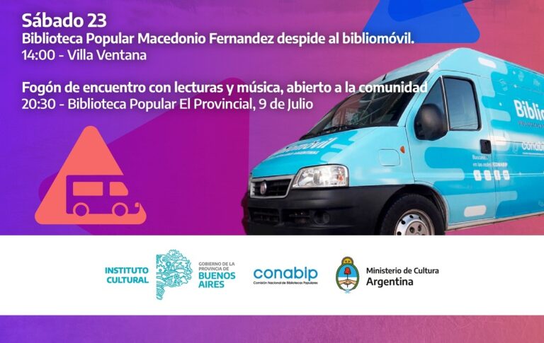 Un Bibliomóvil de la Provincia llega a El Provincial