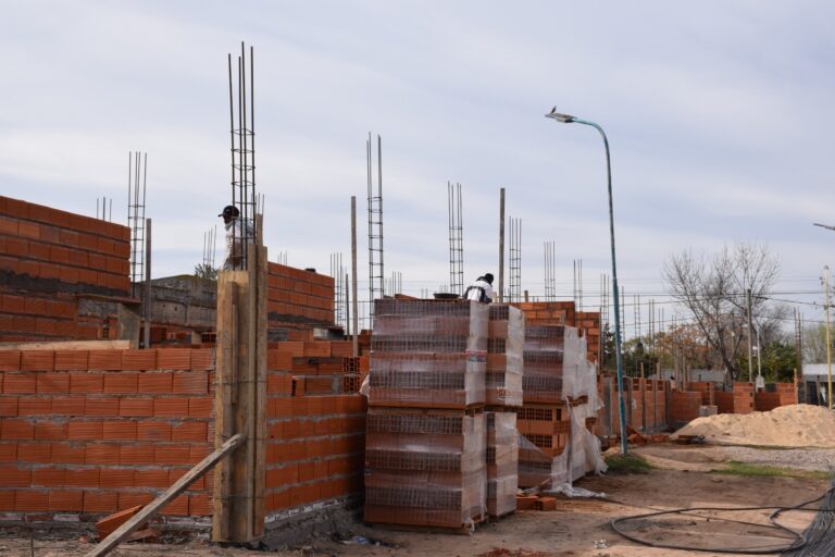 Siguen los trabajos en el nuevo Centro de Salud de Barrio Alborada
