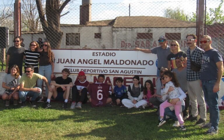 El Estadio de San Agustín lleva el nombre de «Juan Angel Maldonado»