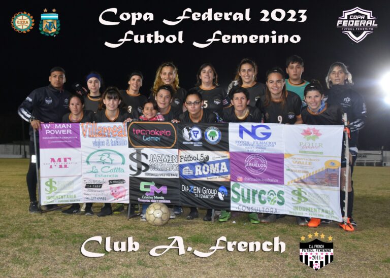 Copa Federal de Fútbol Femenino: clasificó French
