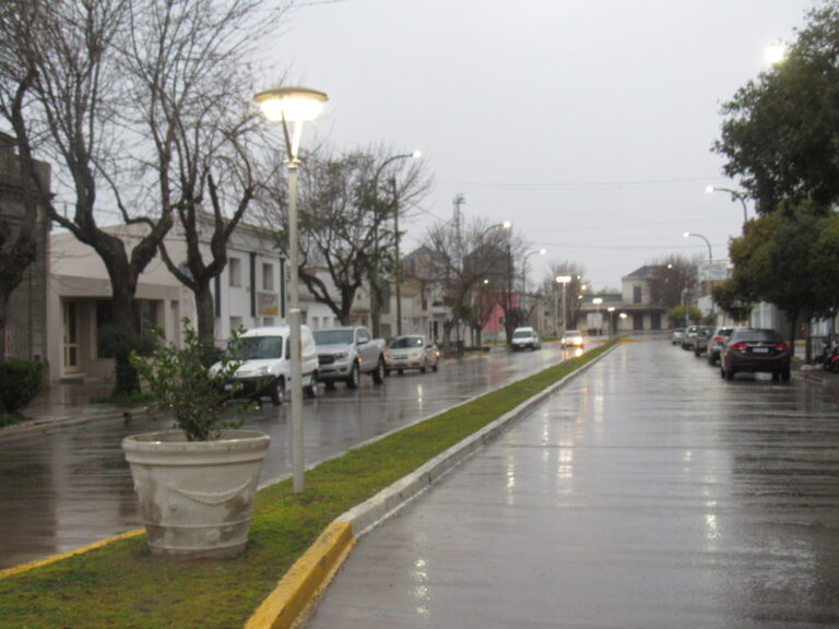 La lluvia de agosto alcanzó 21,4 mm