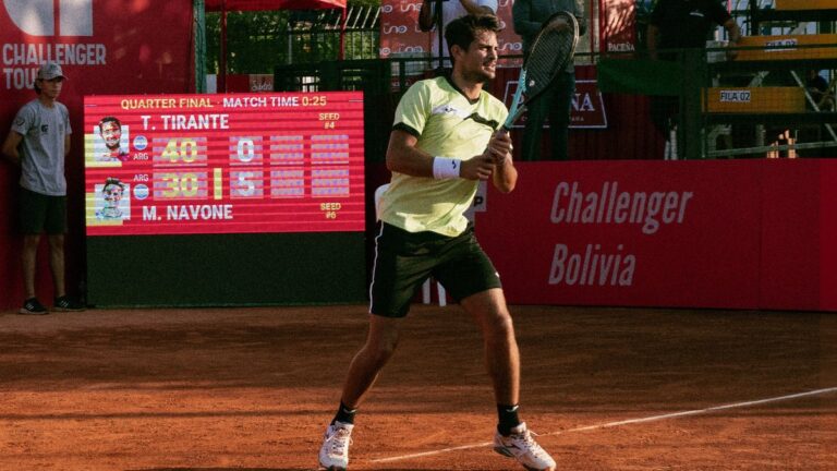 Mariano Navone subió 28 puestos en el ranking ATP