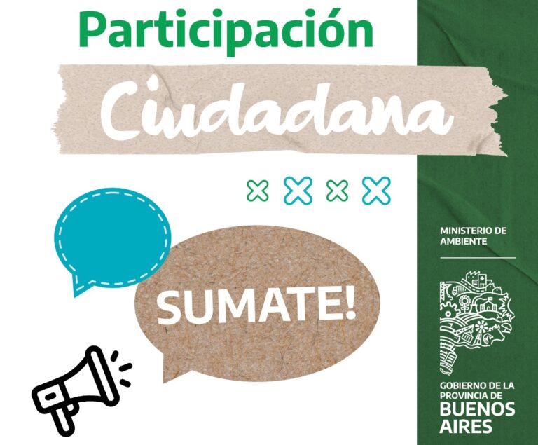 Participación Ciudadana convocada por el Ministerio de Ambiente