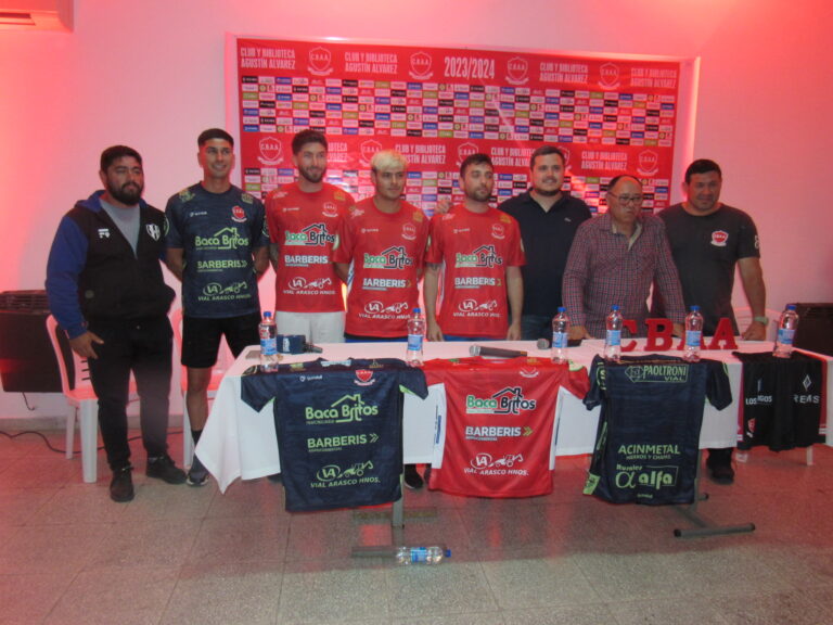 Agustín Alvarez hizo su presentación antes del debut