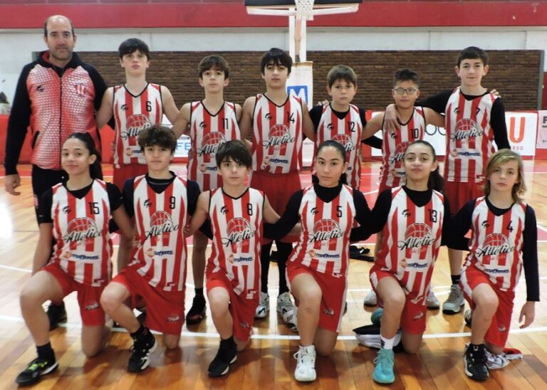 Básquet: destacada actuación del equipo U12 de Atlético 9 de Julio