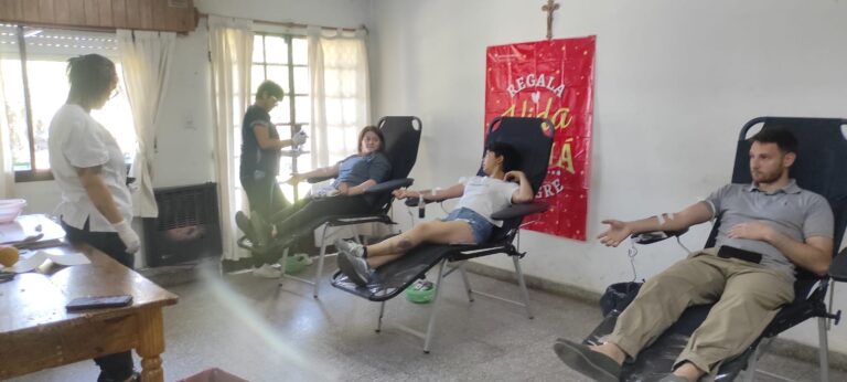 Se realizó una Colecta de Sangre en La Niña