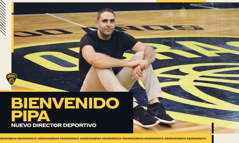 Juan Gutiérrez es el director deportivo de Obras Basket