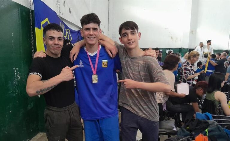 Judo: Medalla de oro para Fermín Moreno en Castelar