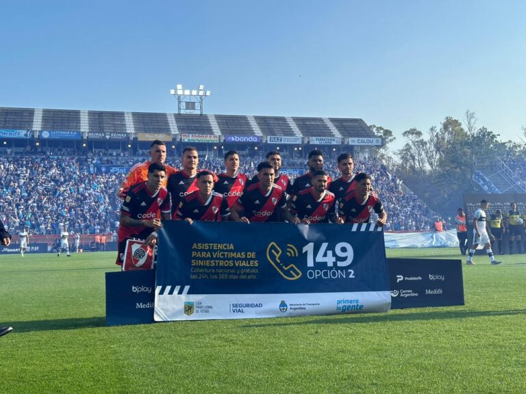 River se lo dio lo vuelta a Gimnasia en La Plata