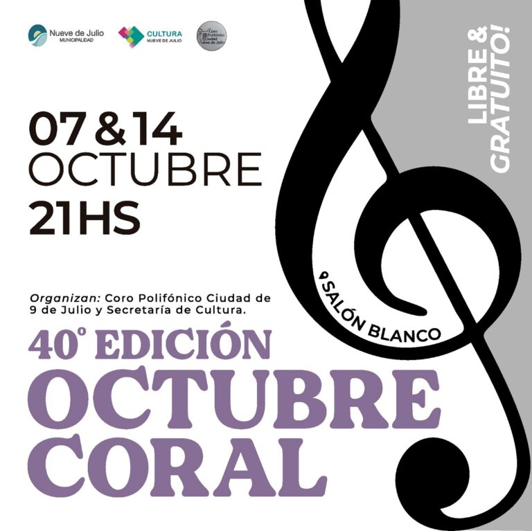 Empieza hoy la 40º edición de “Octubre Coral”