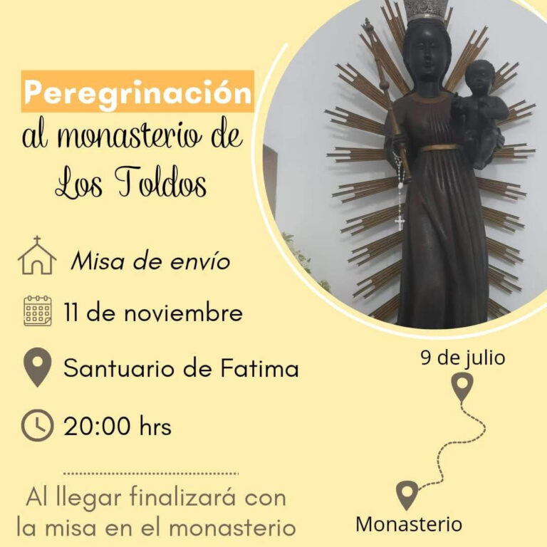 Tiene fecha la peregrinación a Los Toldos
