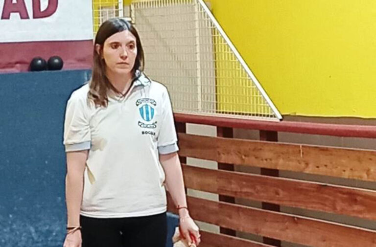 Provincial de Bochas: muy buena labor de Melina Favazza