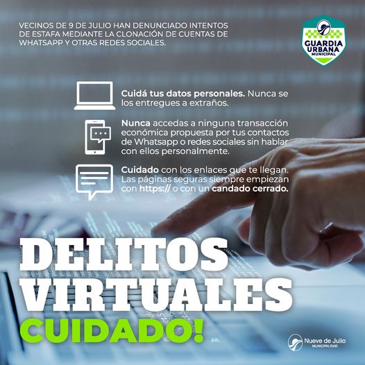 Cómo evitar los delitos virtuales