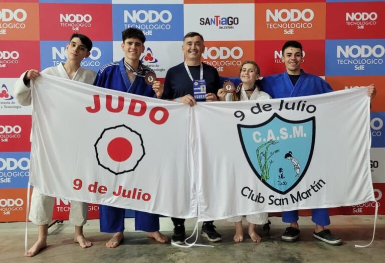 Judo: destacada labor del Club San Martín en el Nacional