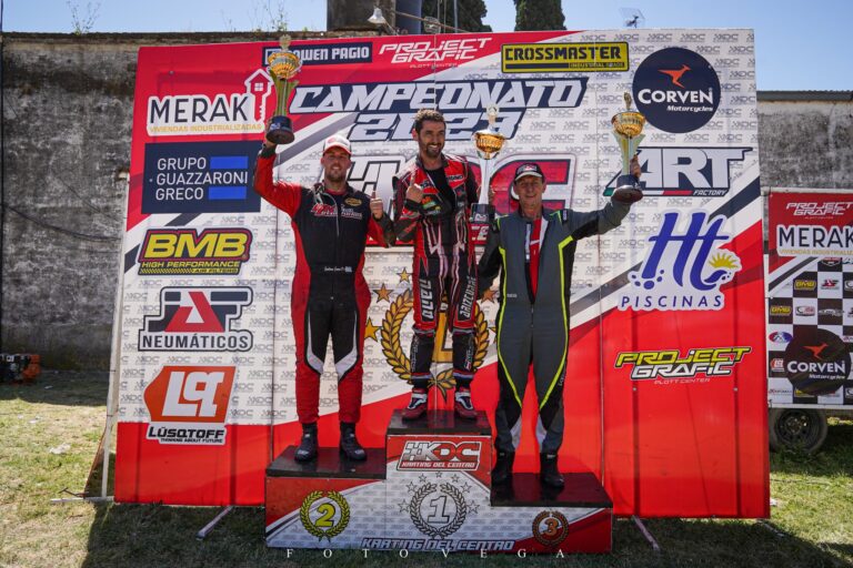 Karting: triunfos de Fernando y Gustavo Arizcurre