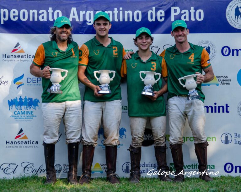 Pato: Ariel Tapia fue subcampeón con «La Criolla»