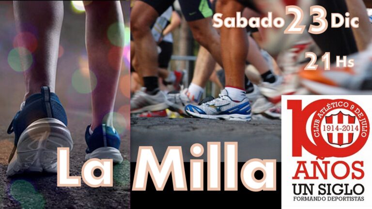 Atletismo: se corren las últimas pruebas de 2023