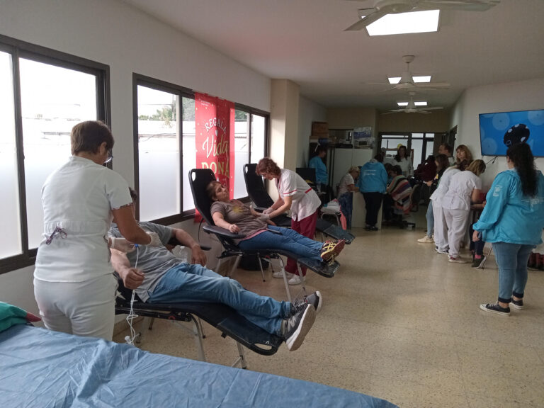 Colecta de Sangre: 45 donantes realizaron su aporte