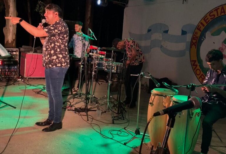 Empezó la Fiesta Provincial del Lechón en Morea