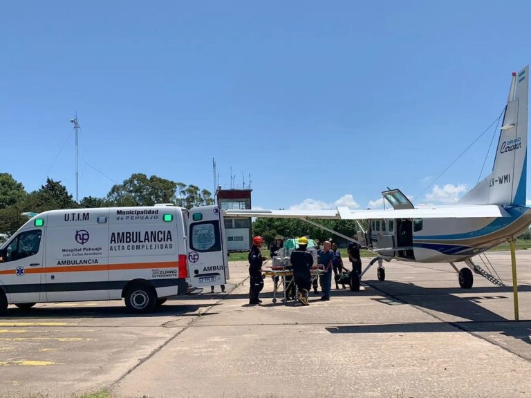 En la Región Sanitaria II se realizaron 20 traslados aéreos