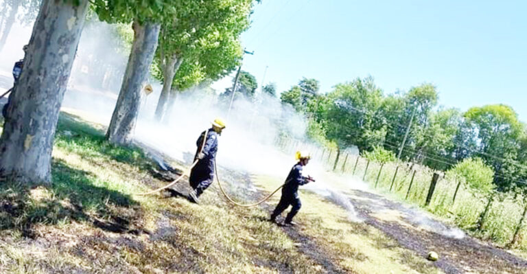 Incendio de pastos