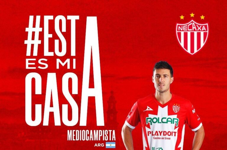 José Paradela se sumó al Necaxa de México