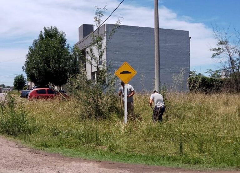 Lomos de burro: señalización