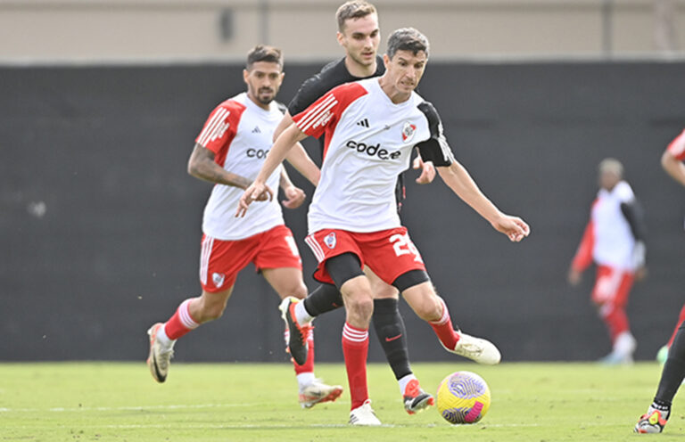 River en EEUU: gol de Nacho Fernández